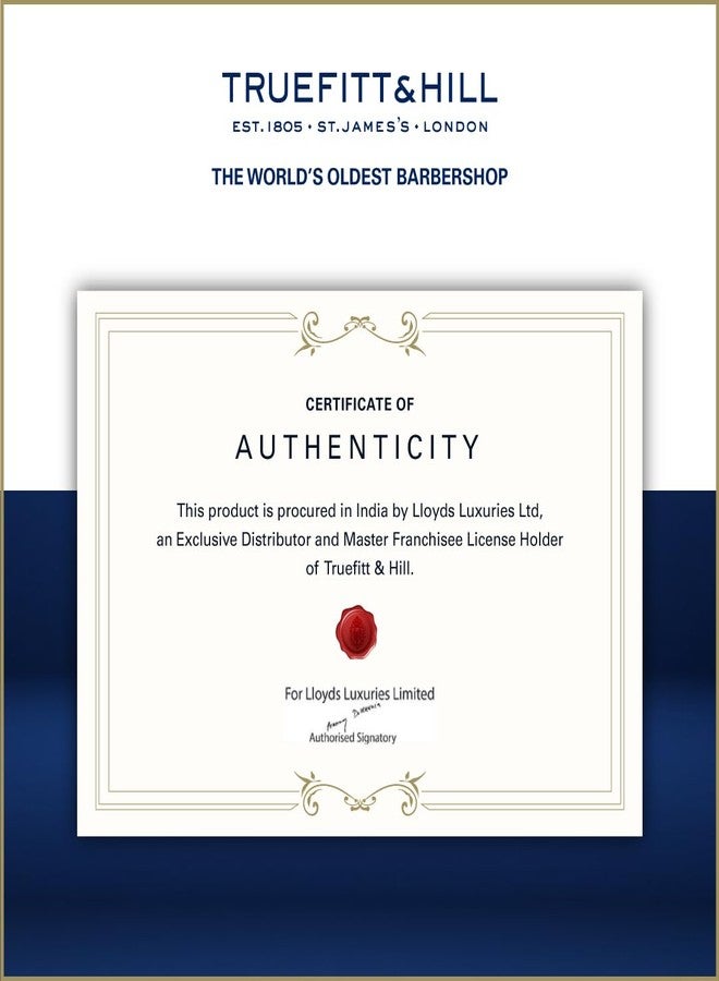 Truefitt & Hill 1805 Luxury Shaving Soap Bar Wooden Bowl 99Gm|Essential Grooming Collection For Men|Suitable For All Skin Types - Image 5